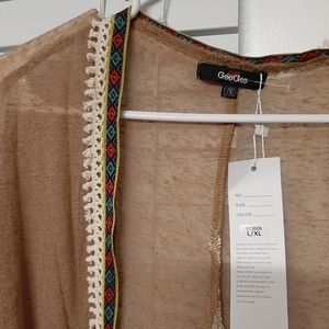 Beautiful coverup, sweater SIZE L/XL